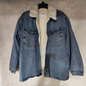 Sherpa Lined Denin Shacket